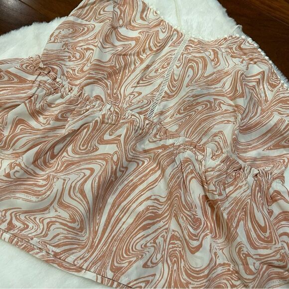 Women’s sleeveless ruffle print tank top‎ - Picture 5 of 8